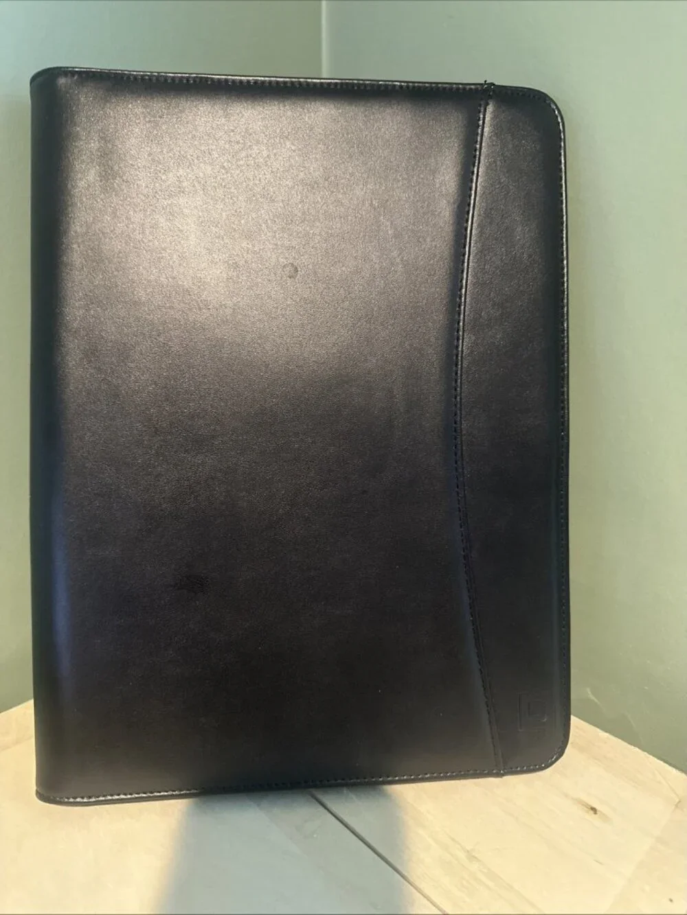 Lautus Designs Zippered Leather Business Tablet Portfolio Professional NEW!